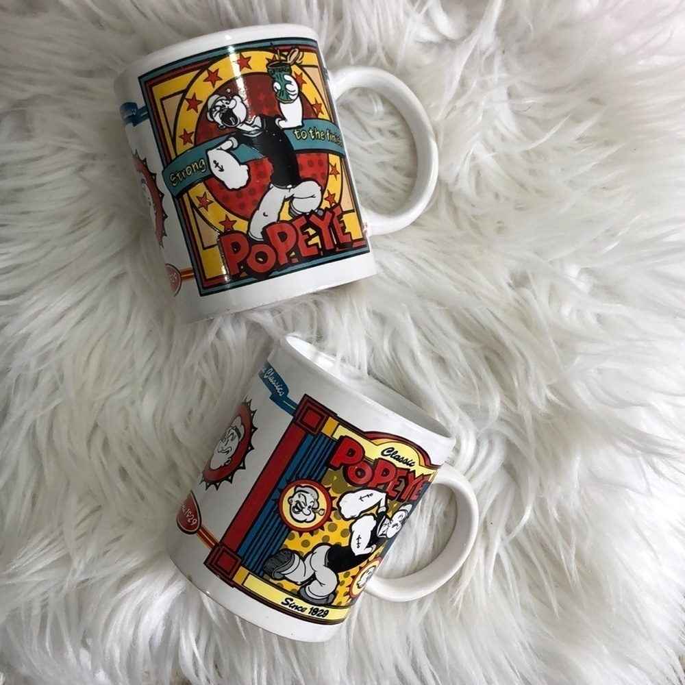 vintage 1990’s Popeye Classics Coffee mug